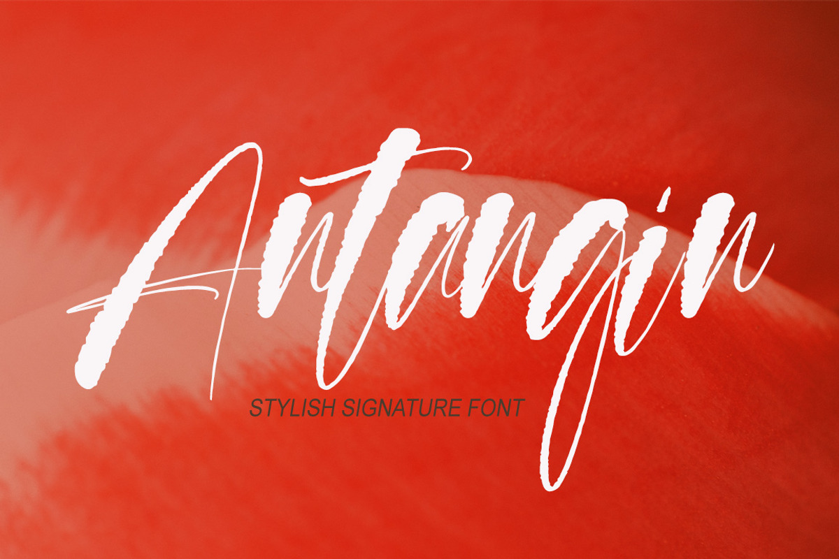 Antangin, a Handwritten Font by Gatype (Photo 1 of 9)