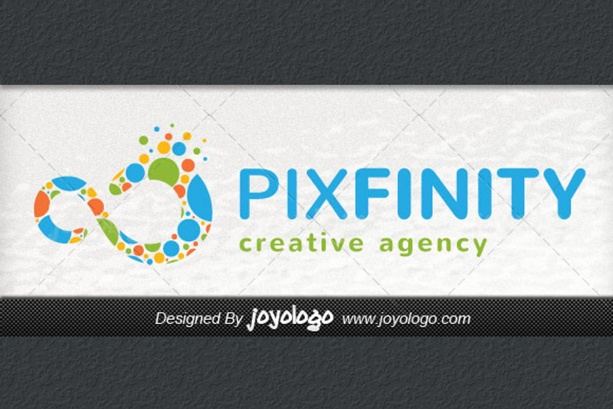 Pixel Dots Endless Infinity Logo, a Branding & Logo Template by joyologo (Photo 3 of 5)
