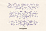 The Poet — Artistic Handwriting Font, a Handwritten Font by Madeline ODonoghue Design (Thumbnail 9 of 12)