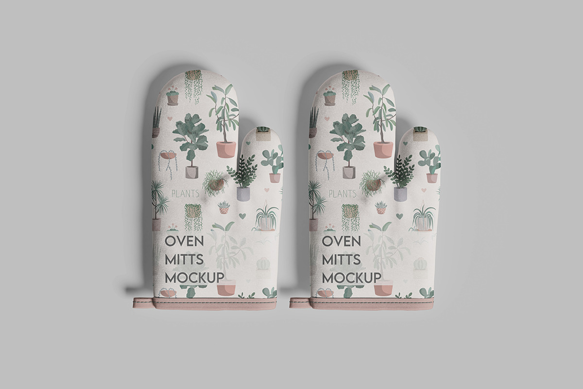 Oven Mitts Mockup, a Product Mockup by MrLetters (Photo 5 of 5)
