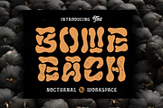 Bone Each Font, a Symbol Font by Nocturnal Workspace (Thumbnail 1 of 7)