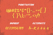 GONJAR - Brush Display Font, a Handwritten Font by ENATIVE (Thumbnail 3 of 6)