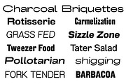 Grillmaster Condensed Family, a Font by FontMesa (Thumbnail 5 of 5)