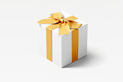 High Quality Gift Box Mockup, a Packaging Mockup by zpackcreative (Thumbnail 5 of 8)