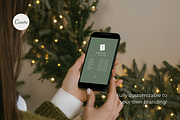 Christmas Instagram Template - Canva, a Social Media Template by Godbout Studio (Thumbnail 5 of 6)