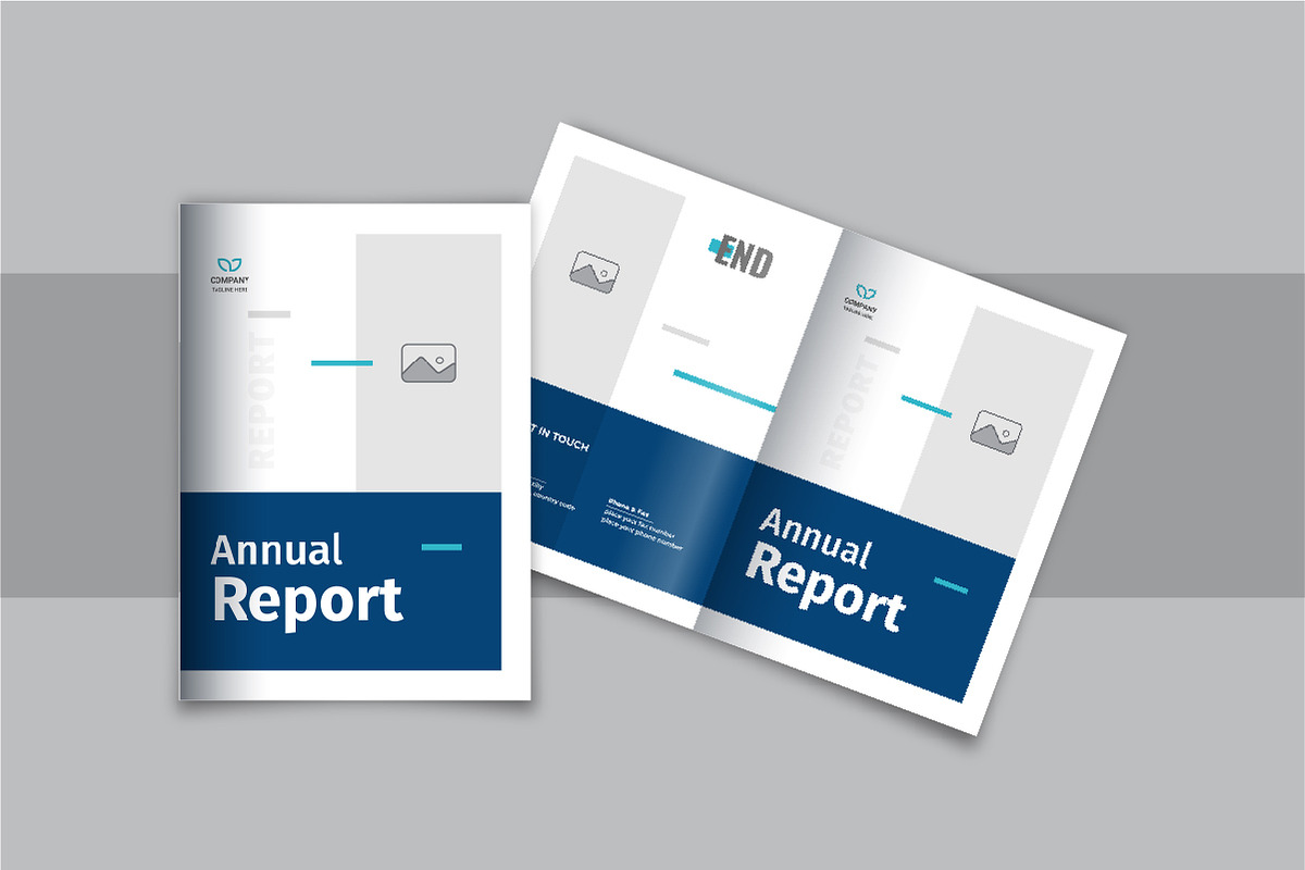 Company annual report layout, a Brochure Template by Pavel_design (Photo 1 of 7)