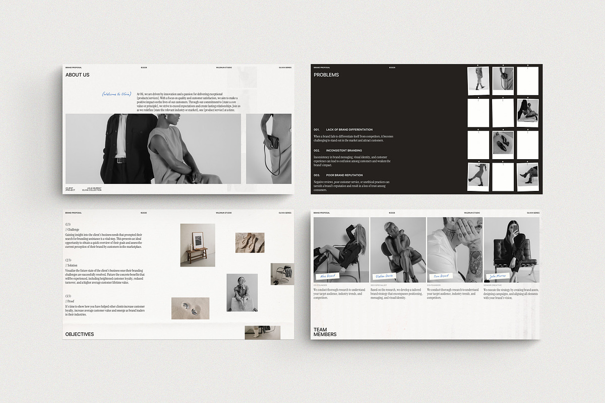 OLI / 3in1 Branding Pack, a Presentation Template by Wildnun Studio (Photo 5 of 34)