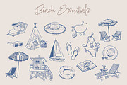 Hand Drawn Summer Illustration Set, an Object Graphic by Wild and Wonder by Ana (Thumbnail 4 of 17)
