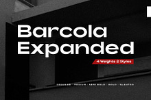 Barcola - Expanded Sans