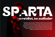 Mustreal - Modern Display Font, a Sans Serif Font by Rishsketch (Thumbnail 3 of 14)