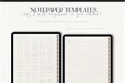 Digital Notebook - Paper Texture, a Stationery Template by MainichiDesign (Thumbnail 6 of 8)