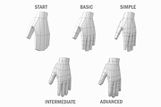 Natural Male T-Pose in 5 Topologies, a 3D by VK Studio (Thumbnail 18 of 21)