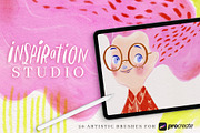 Realistic Procreate Digital Brushes, a Brush Add-On by Shelly Laslo Illustration (Thumbnail 1 of 7)
