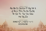 Ghazali - Modern Arabic Style Font, a Handwritten Font by overlaytemplates (Thumbnail 4 of 5)