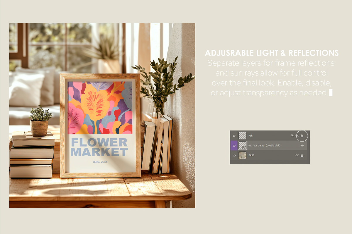 LOFT FEEL | Frame mockup set, a Household Mockup by SCHÉRI (Photo 5 of 9)