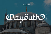 Azqad - Ramadhan Arabic Font, a Handwritten Font by Flawless And Co (Thumbnail 9 of 10)