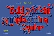 Heshanty 50% Discount, a Serif Font by Adam Azura (Thumbnail 2 of 13)