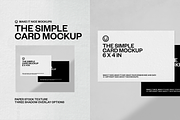 The Simple Card Mockup, a Stationery Template by makeitnicemockups (Thumbnail 2 of 7)