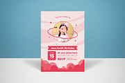 Birthday Invitation, an Invitation Template by graphicook (Thumbnail 3 of 3)