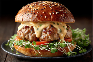 A dark background sets the scene for, a Food & Drink Photo by ZinetroN