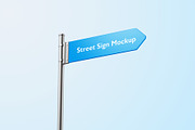 Street Direction Sign Mockup Set, a Product Mockup by Deeplab (Thumbnail 9 of 10)