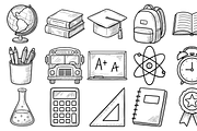 Education and School Icons, an Object Graphic by nikagraphic (Thumbnail 1 of 3)