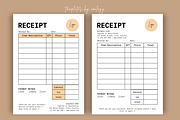 Small Business Receipt Template Canv, a Print Template by Elegant_Studio44 (Thumbnail 3 of 4)