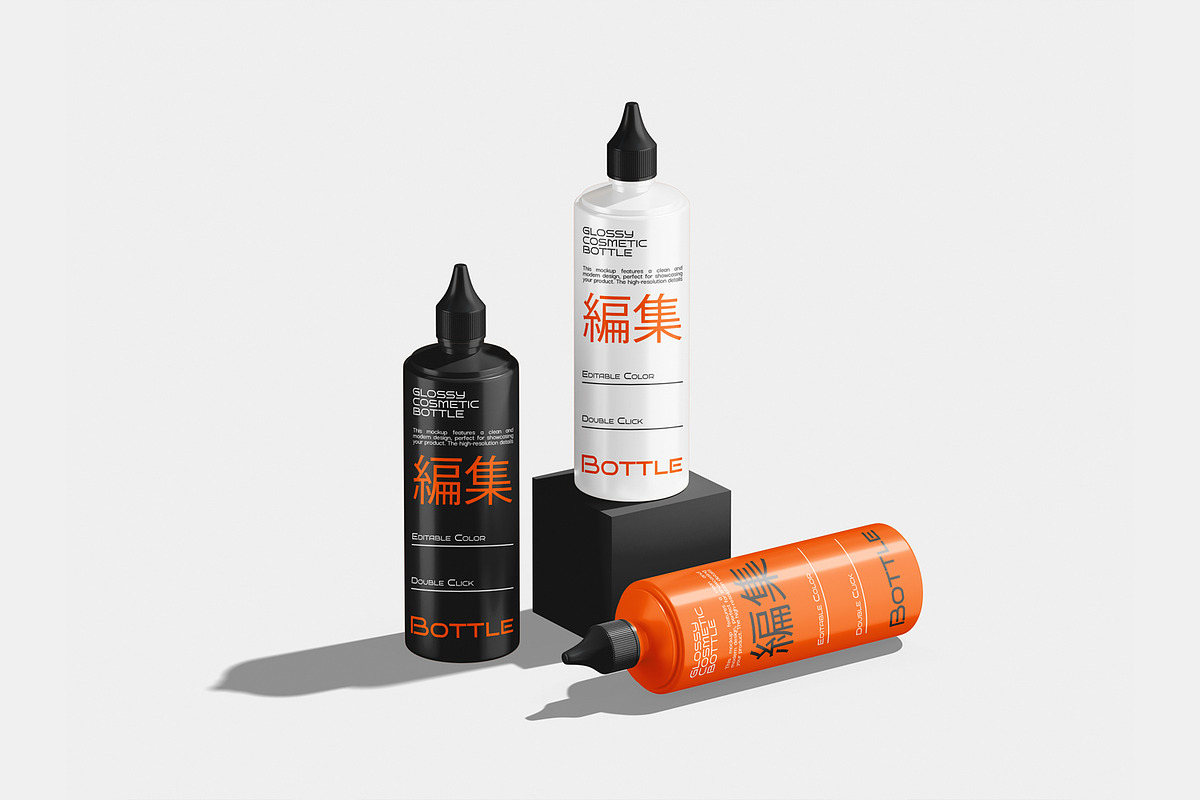 Bottle Mockup, a Packaging Mockup by Unerispace (Photo 3 of 3)