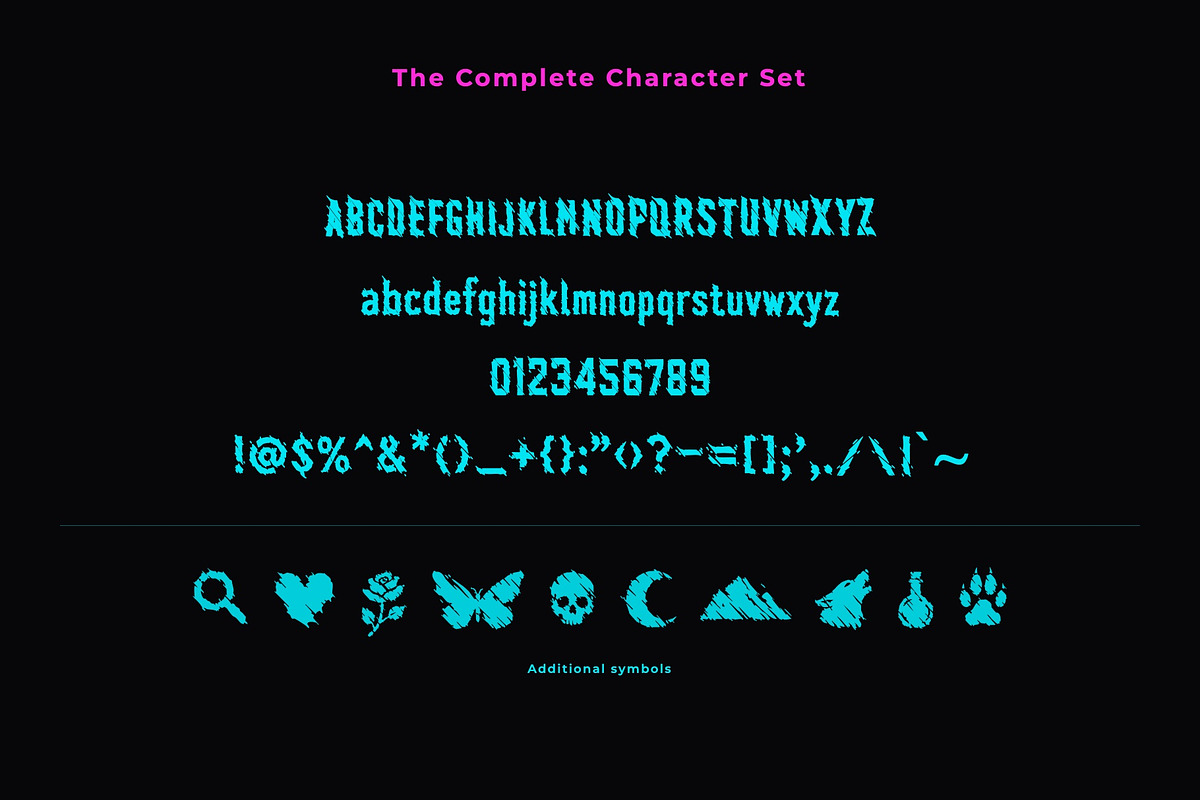 Hacklet Decorative Font, a Handwritten Font by Graphic Spirit (Photo 2 of 8)