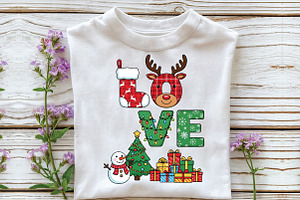 Rudolph Love Christmas PNG, an Illustration by Libby Wishes