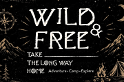 Nora Brindle Distressed Display Font, a Handwritten Font by mesuka (Thumbnail 2 of 7)