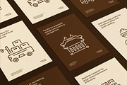 Warehouse Icon Art Set, an Outline Icon by Prosymbols (Thumbnail 3 of 7)