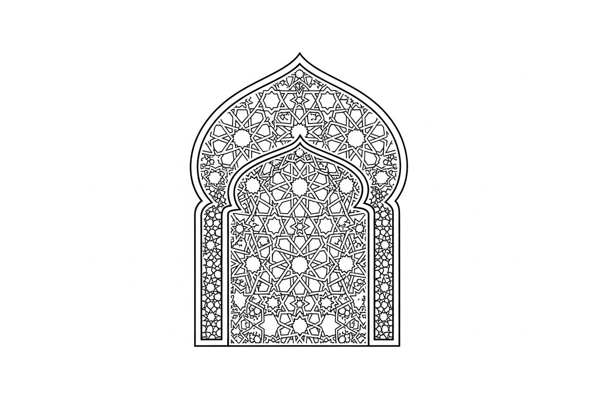 Islamic Arch Window Mandala Bundle, an Illustration by Artivon (Photo 20 of 45)