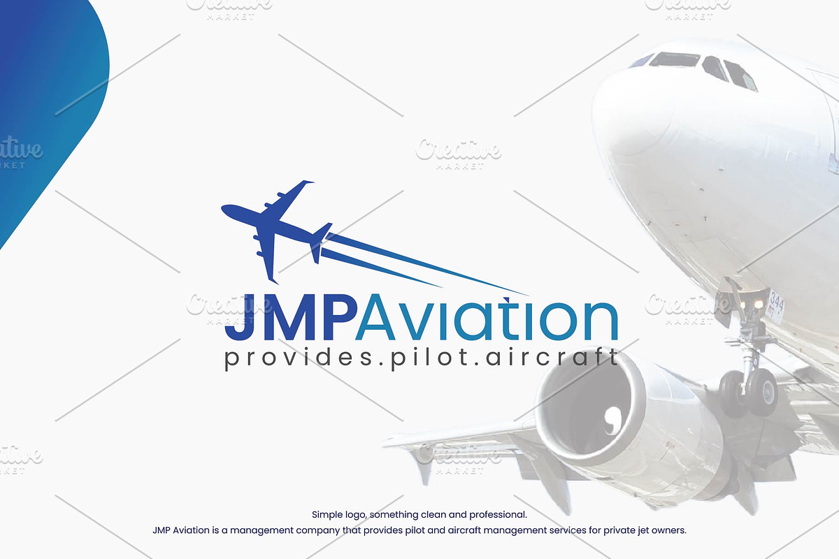 Aviation | Pilot | Airplane Logo, a Branding & Logo Template by My Miracle (Photo 2 of 3)