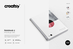 Notebook 2 Mockup Set