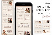Nail Tech Acuity Scheduling • Canva, a Websites & App Template by OniriqveDesigns (Thumbnail 1 of 8)