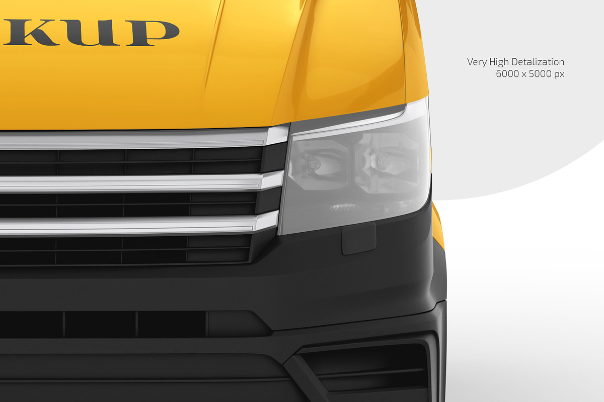 Box Truck Mockup Set, an Advertising Mockup by Country4k (Photo 3 of 4)