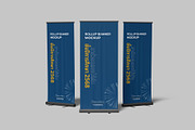 High Quality Roll Up Banner Mockup, an Advertising Mockup by lamorastudio (Thumbnail 6 of 11)