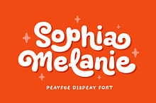 Sophia Melanie – Playful Font