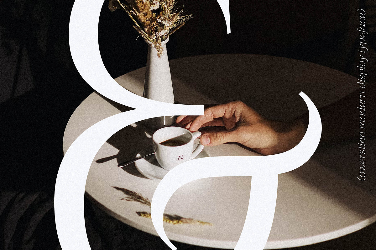 Owerstinn Modern Display Typeface, a Serif Font by Storytype Studio (Photo 7 of 15)