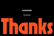 Scota - Bold Geometric Font, a Sans Serif Font by limitype (Thumbnail 12 of 12)