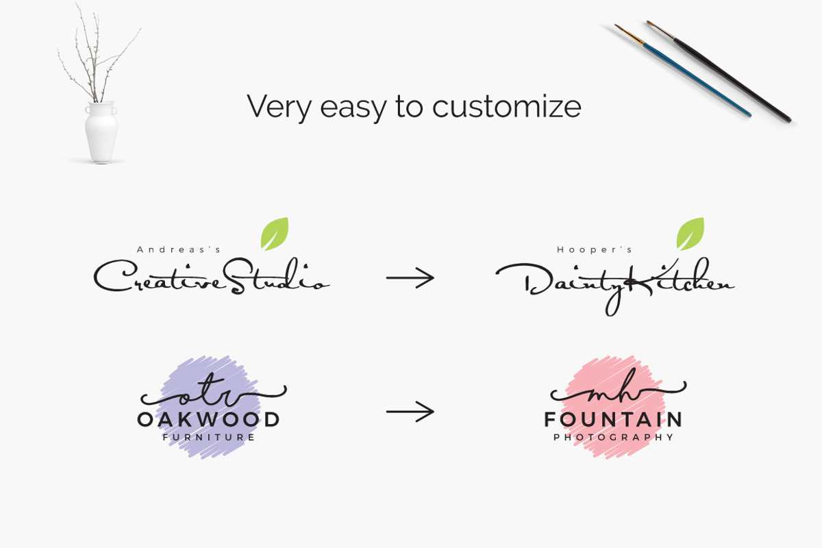 520 Premade Logo Bundle + Bonus, a Branding & Logo Template by XpertgraphicD (Photo 38 of 76)