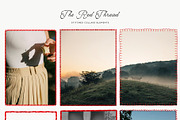 The Red Thread: Stitched Collage, an Object Graphic by Purple (Thumbnail 3 of 14)
