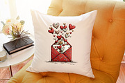 Valentines Clipart Set, Love Clipart, an Illustration by Sublimation Artist (Thumbnail 6 of 6)