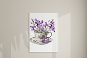 18 Fireweed in Cup Clipart, an Illustration by Pati Charm Studio (Thumbnail 7 of 8)