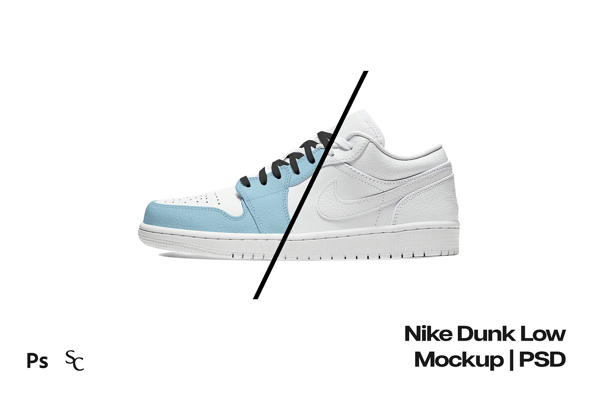 3 Nike Shoe Mockups | PSD Bundle, a Mockup by sophiesconcepts (Photo 4 of 4)