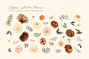 Copper Autumn Flowers, an Illustration by Kim Thoa Designs (Thumbnail 7 of 10)