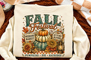 Retro Fall Pumpkin PNG Thanksgiving, a Seasonal Illustration by Canvas Craft (Thumbnail 4 of 6)