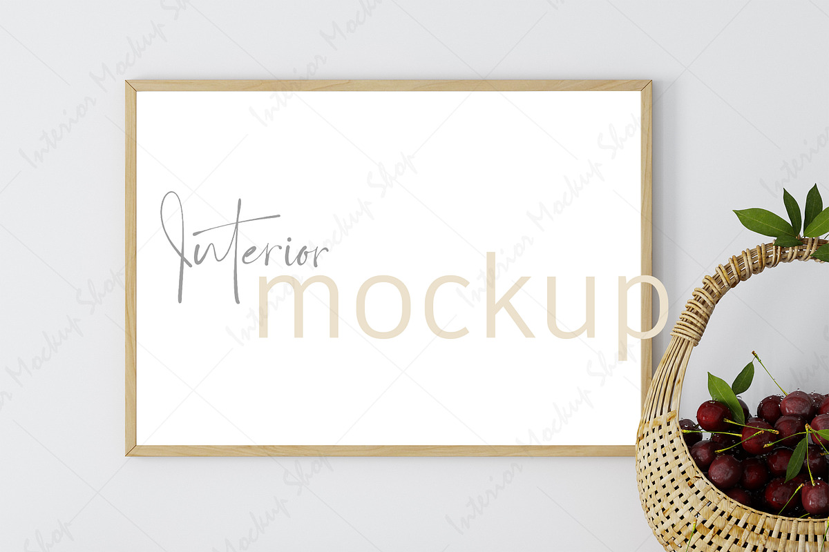 Frame Mockup Horizontal, a Poster Template by Mockup Shop (Photo 1 of 2)