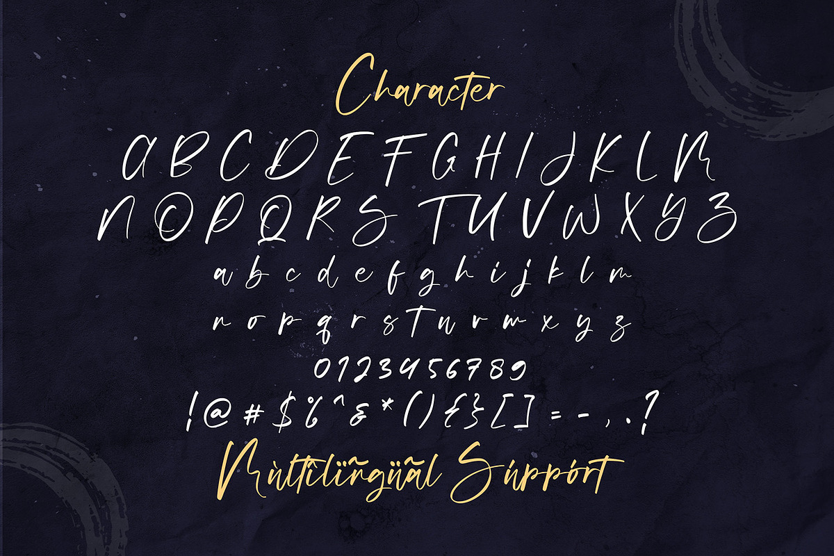 Vuttaline - Handwritten Font, a Script Font by StringLabs (Photo 8 of 9)
